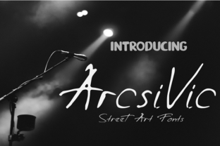 Arcsivic: A Playful Display Typeface for Editorial Storytelling