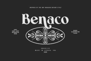 Benaco: A Display Font for Editorial Storytelling