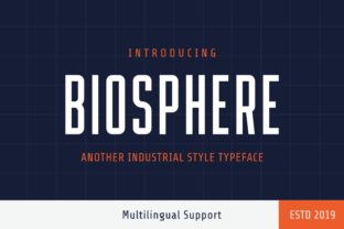 Biosphere: A Display Font That Elevates Brand Design
