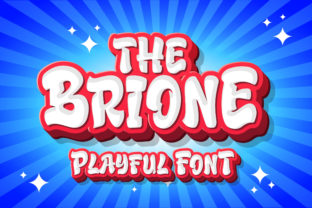 Brione Display Font: A Playful Typeface for Campaigns That Pop