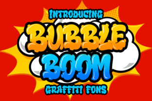 Bubble Boom Font: A Bold Display Typeface for Editorial Design