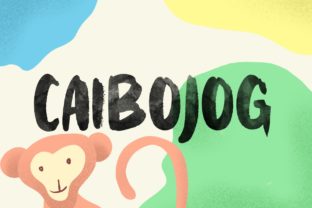 Caibojog Font: A Playful Typeface for Whimsical Brand Projects
