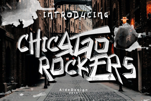 Chicago Rockers: A Playful Display Font with Editorial Charm