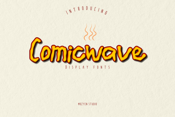 Comicwave: A Fun Display Font for Creative Web Design