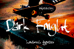 Dark Knight Font: A Bold Display Typeface for Modern Web Design