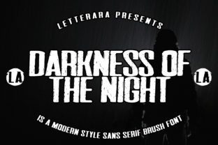 Darkness of the Night Font