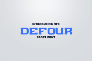 Defour Font for Creative Projects
