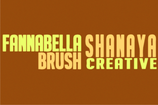 Fannabella: A Display Font with Editorial Warmth
