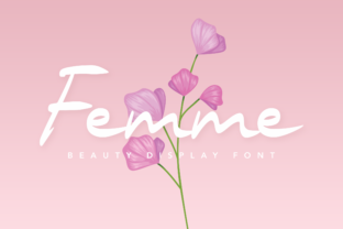 Femme Display Font: Elegant Typography for Editorial Design