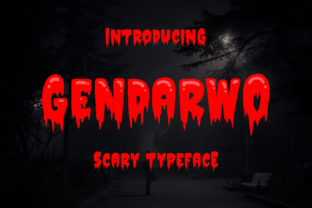 Gendarwo: A Spooky Font for Bold Branding