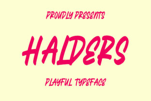 Halders: A Fresh Font for Business Branding