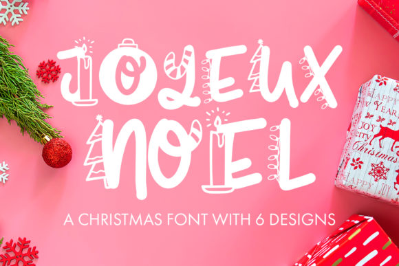 Joyeux Noel: A Festive Display Font