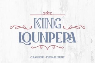 King Lounpera: A Display Font for Scroll-Stopping Content