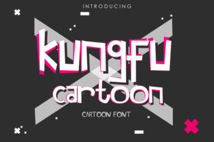 Kungfu Cartoon: A Playful Display Typeface for Editorial Charm