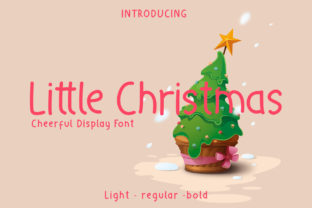Little Christmas Font: A Festive Display Typeface for Branding