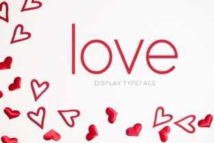 Love Font: Modern Typography for Crafters