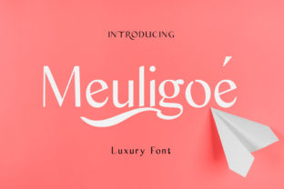 Meuligoe: A Sweet and Cool Display Font