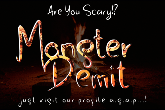 Monster Demit: A Bold Font for Business