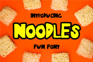 Noodles Font: Fun & Friendly Type