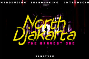 North Djakarta: A Bold Display Font