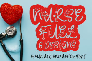 Nurse Fuel: A Playful Display Font for Editorial Design