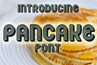 Pancake Font: Bold & Retro for Digital Marketing