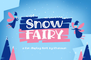 Snow Fairy Font: Whimsical Design