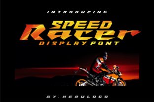 Speed Racer Font for Creative Projects