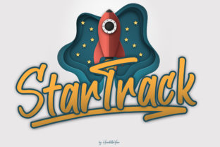 Star Track: A Bold Display Font for Creative Projects