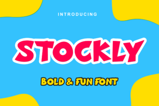 Stockly: A Playful Display Font That Brings Personality to Digital Design