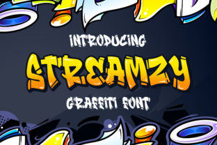 Streamzy: A Bold Display Font for Digital Campaigns
