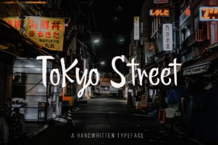 Tokyo Street: A Display Font That Makes Your Campaign Stand Out
