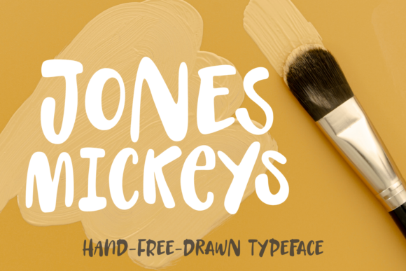 Use Jones Mickeys for Bold Display