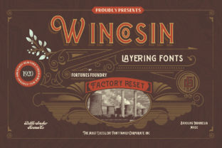 Wincosin: A Vintage Font for Modern Marketing