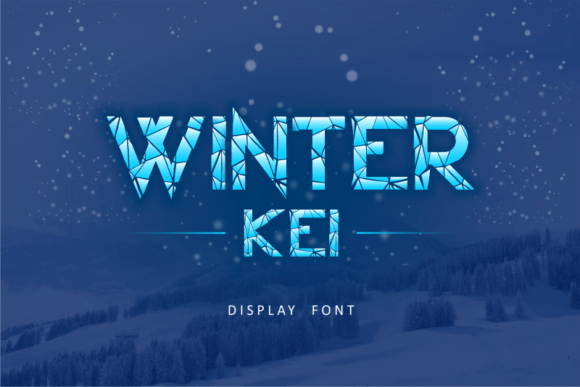 Winter Kei: A Bold Display Typeface for Distinctive Branding