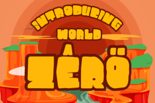 Zero: A Bold Display Font
